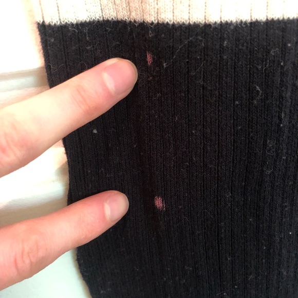 Everlane The Breton Ribbed Sweater Navy White Stripe Cotton - Picture 7 of 9